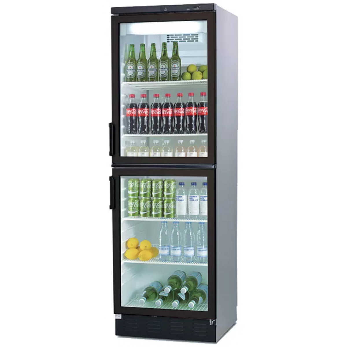 VESTFROST FKG-370 347公升立式玻璃門展示櫃 (黑色)