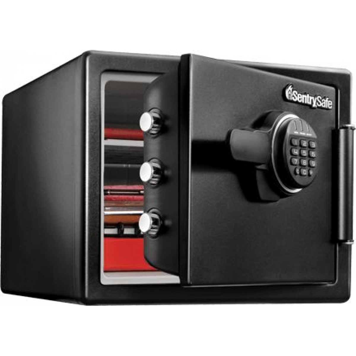 SentrySafe SFW082ESB 22.79公升防火防水電子密碼鎖夾萬