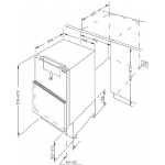 Cristal 尼斯 BV135EW 135公升嵌入式單門雪櫃