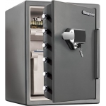 SentrySafe SFW205UPC 防火防水 警報LED 觸控電子密碼鑰匙雙重鎖夾萬