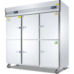 AOYIXING 澳意星 CF-1600L6CB 1600公升 不銹鋼六門雙溫直冷冷凍／冷藏櫃