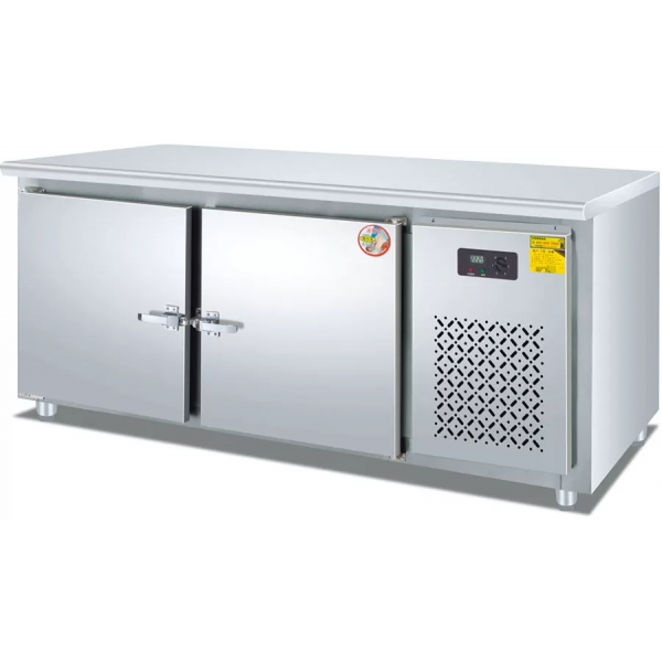 AOYIXING 澳意星 BD-260L2C 200公升 不銹鋼明管直冷兩門工作台雪櫃