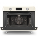 Smeg COF01CRUK 30公升 50's Style 多功能座檯式蒸焗爐 (奶白色)