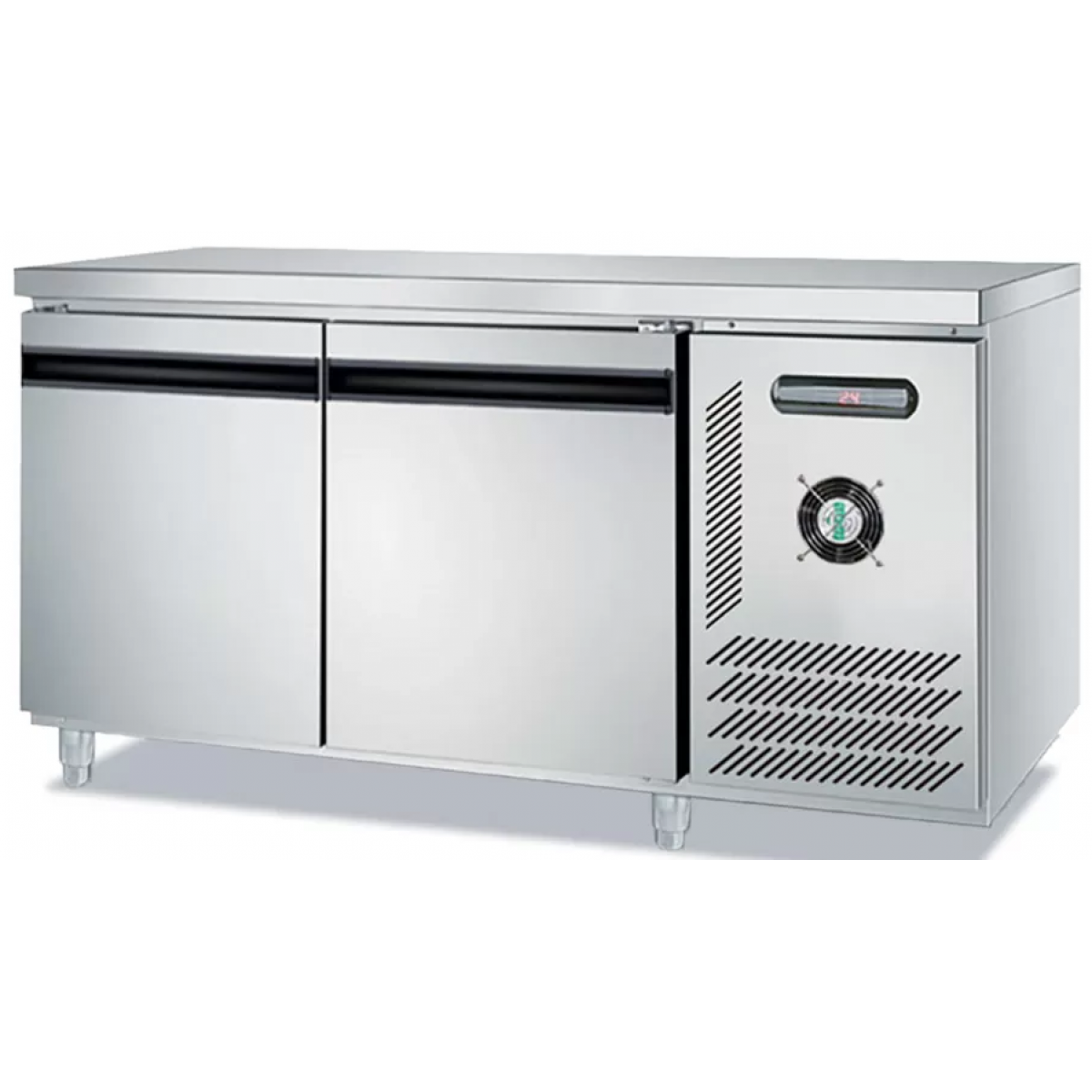 澳意星 ENG‑500L2F‑W 167公升 不銹鋼風冷冷凍工作台櫃