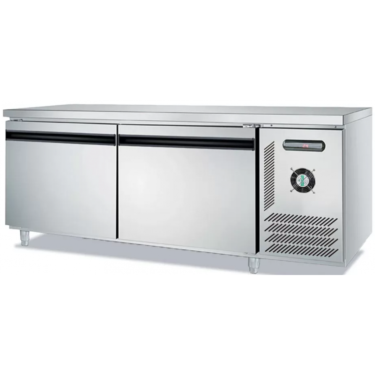 澳意星 ENG-520L2F-W 246公升 不銹鋼風冷冷凍工作台櫃