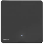 Siemens 西門子 5TA81173PC10 DELTA®arina 16AX 單位雙控LED燈開關 (黑色)