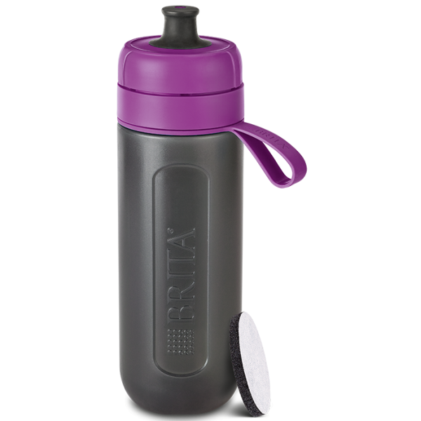 Brita BTA-FGA-G Active 0.6公升 運動濾水瓶 (紫色)