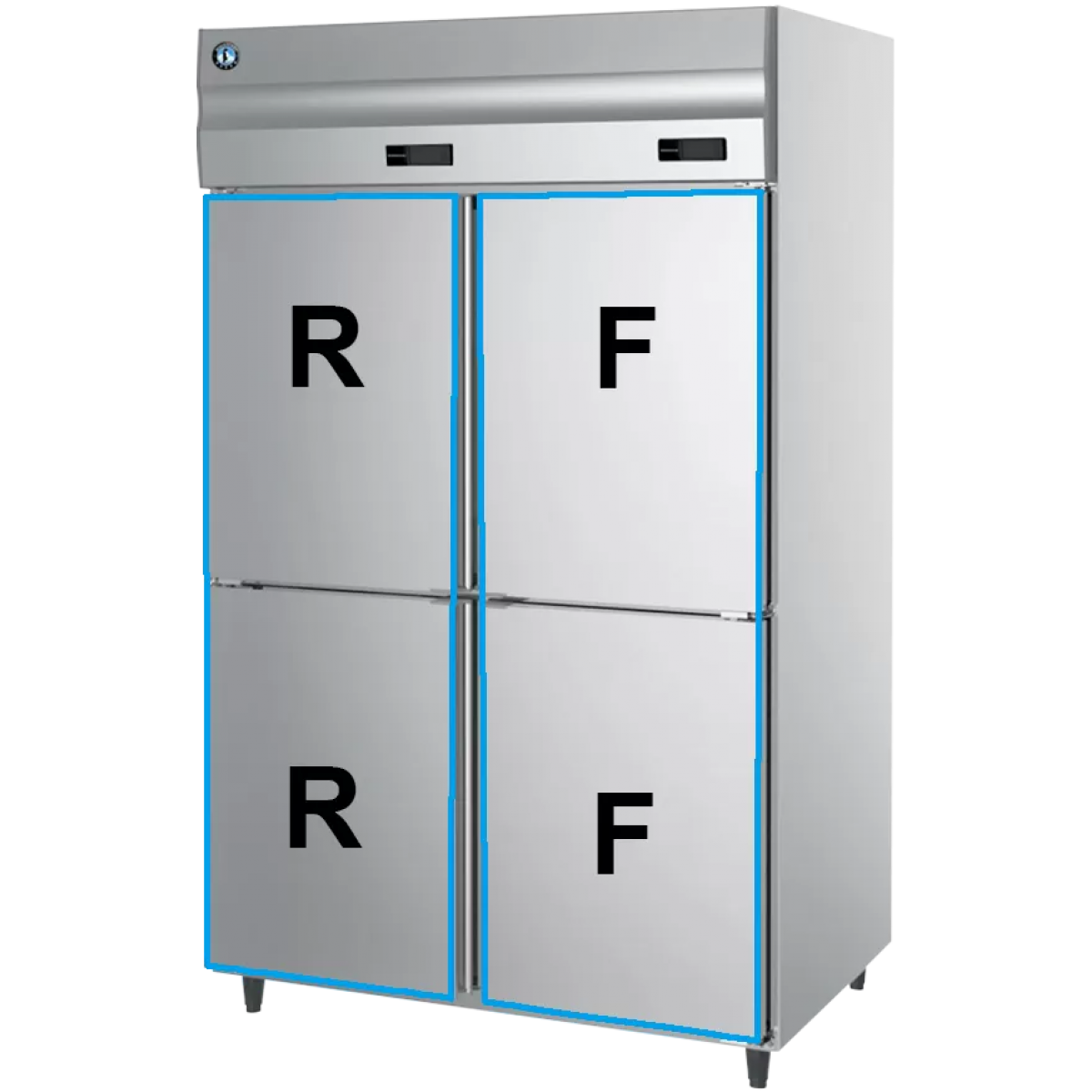 Hoshizaki 星崎 HRF-128MA-S 862公升 銀星雙溫四門雪櫃