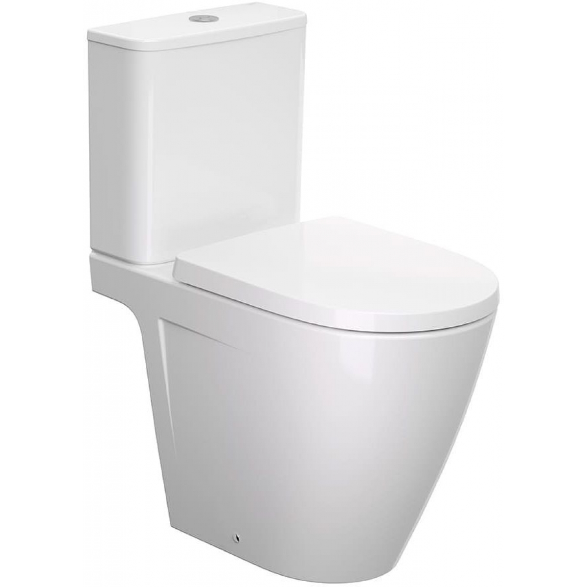 Roca Atis-V Rimless® Vortex 自由咀分體式座廁配歐樂油壓廁板