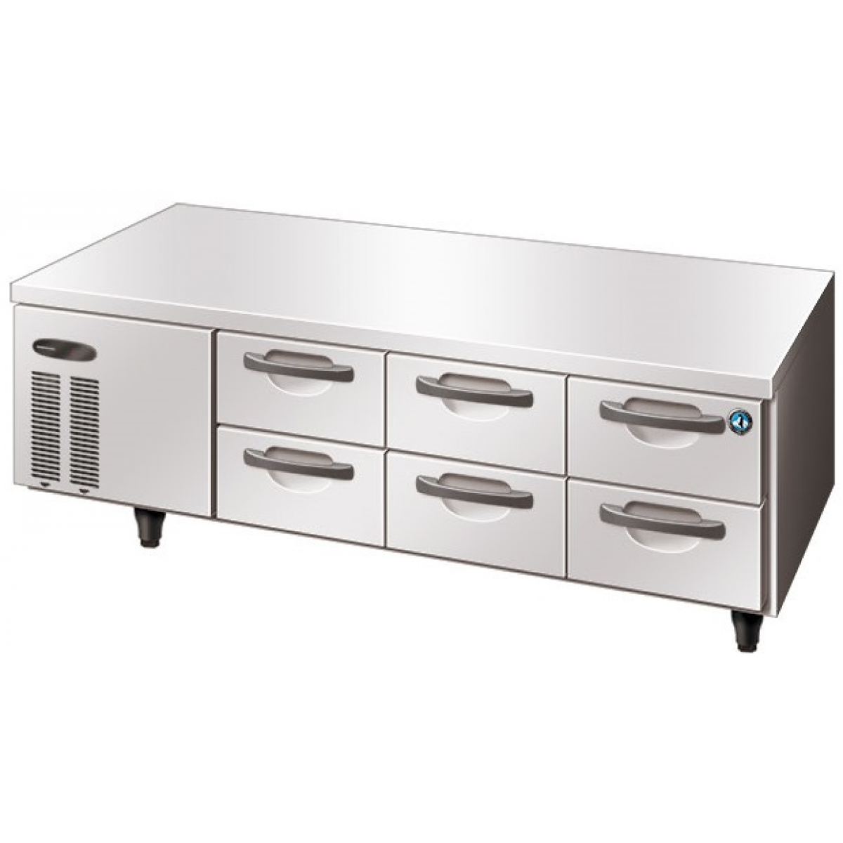 Hoshizaki 星崎 RTL-188MA-SD 267公升 銀星六抽屜式工作台冷藏櫃