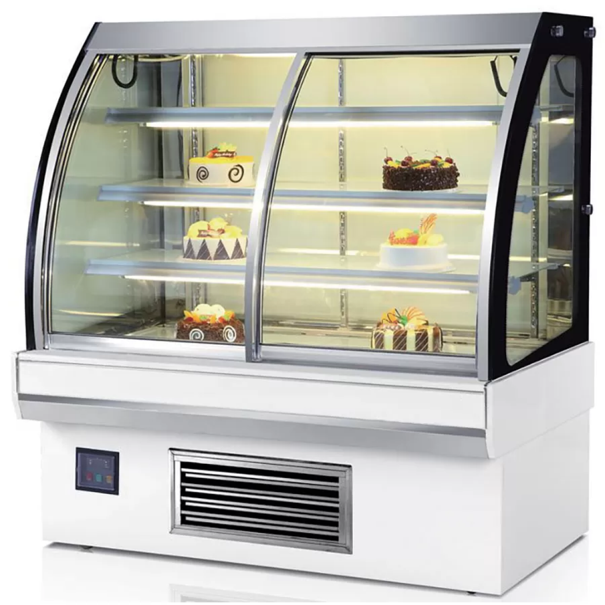 Verygood Q3-12MF 1200毫米前後趟門風冷蛋糕展示櫃