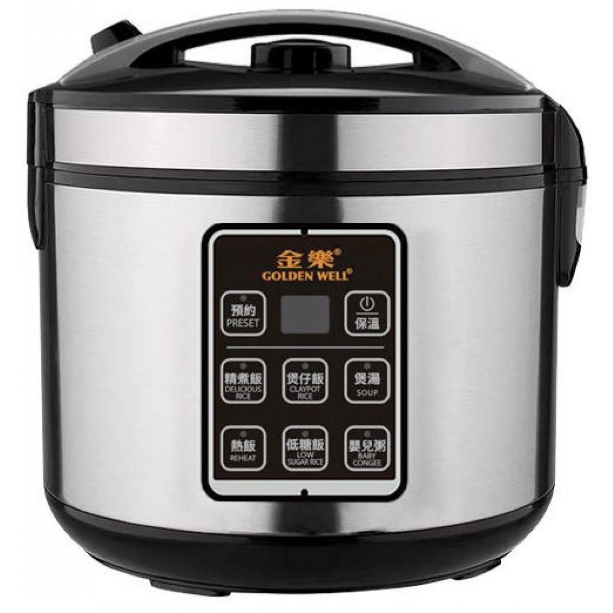 Goldenwell 金樂 GBC-LC4D 4.0公升 黑晶陶瓷營養飯鍋