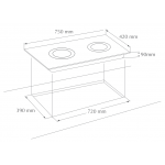 FOTILE 方太 EEG75201 75厘米 嵌入式電陶爐
