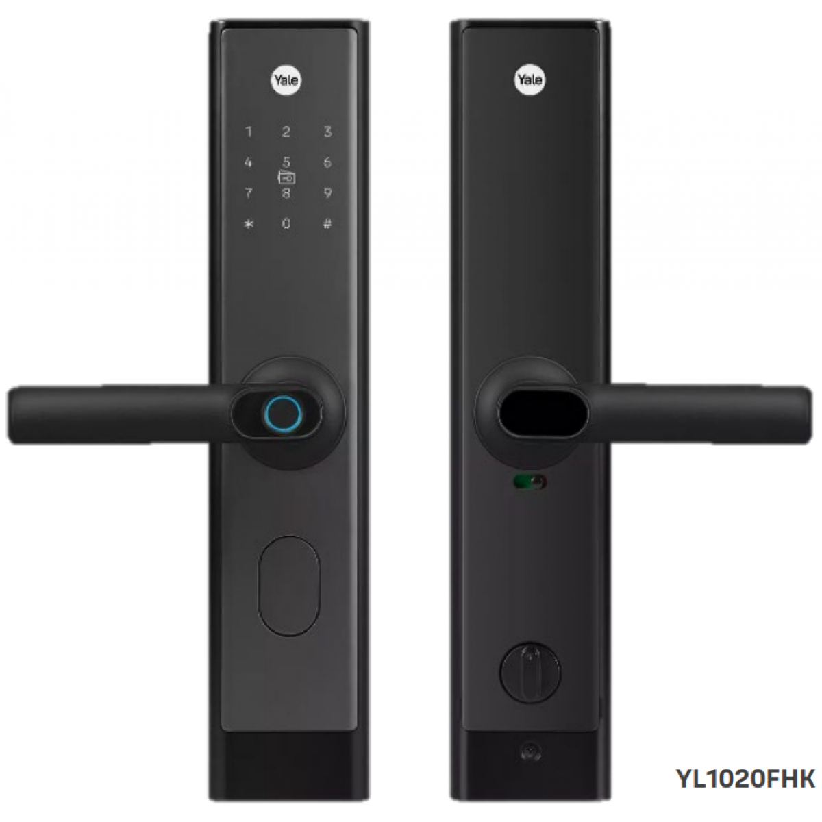 Yale 耶魯 YL1020FHK 智能電子門鎖 (黑色)