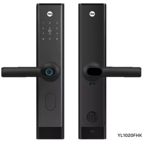 Yale 耶魯 YL1020FHK 智能電子門鎖 (黑色)