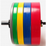 Cube F13A 10公斤 奧標防爆舉重片 (一對) (綠色)