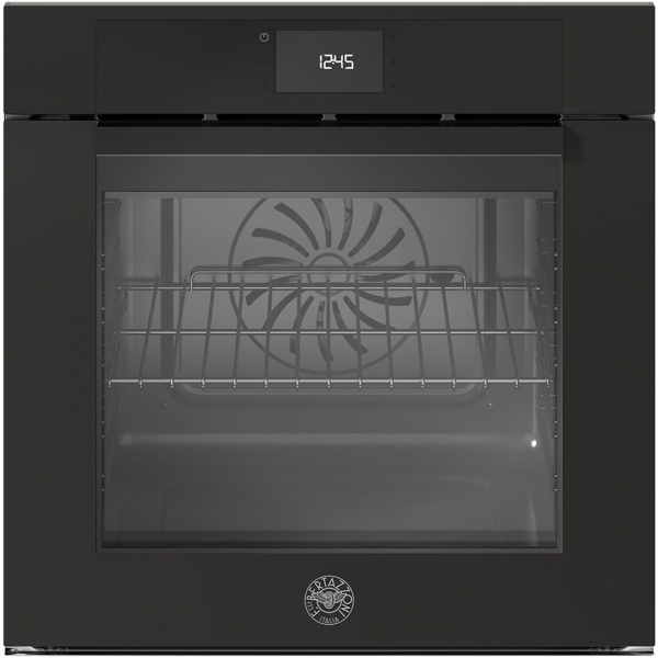 Bertazzoni F6011MODPLN/23 60厘米 76公升 Modern系列 嵌入式電焗爐 (碳黑色) - 11功能，熱解清潔，多層玻璃門