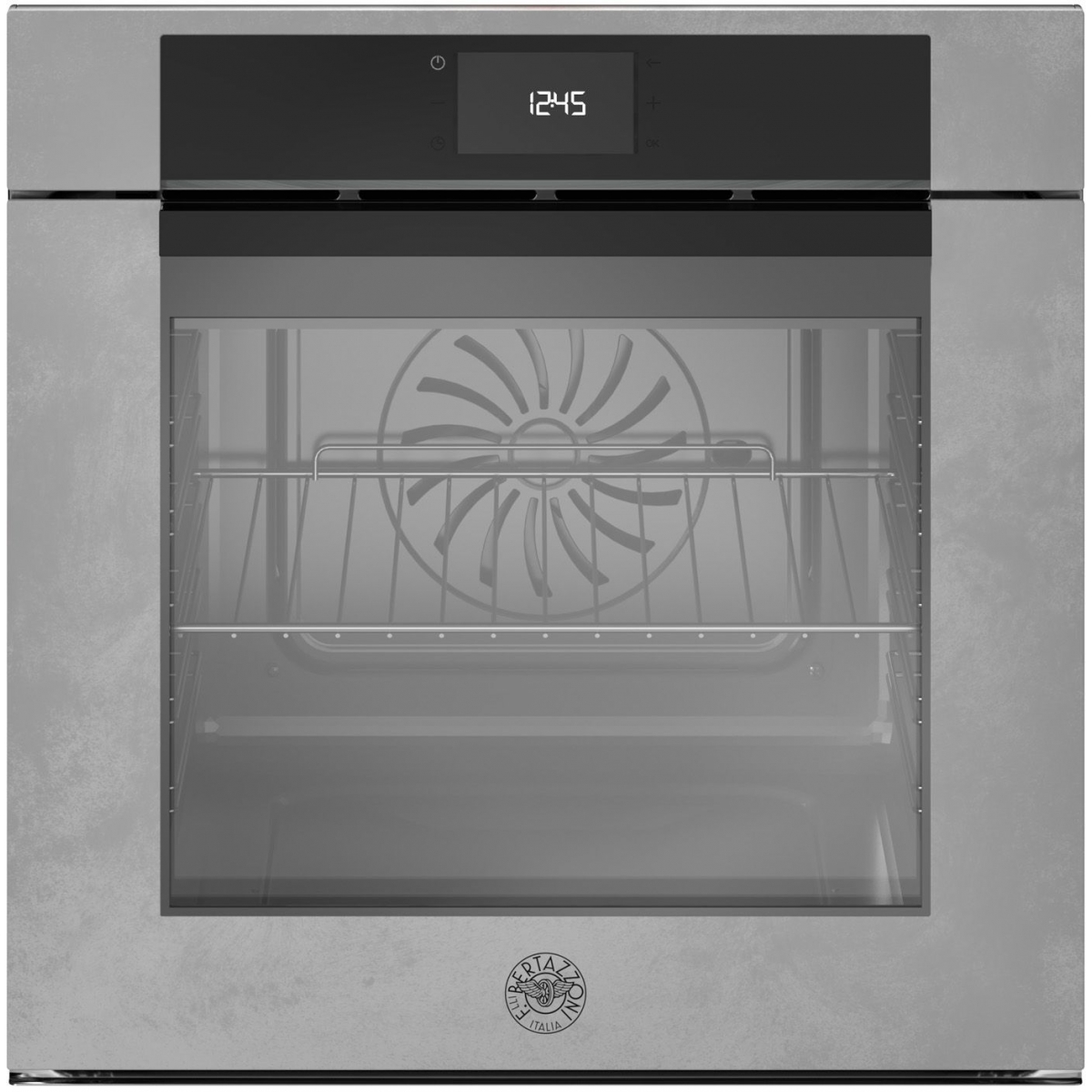Bertazzoni F6011MODPLZ/23 60厘米 76公升 Modern系列 嵌入式電焗爐 (鋅灰色) - 11功能，熱解清潔，多層玻璃門