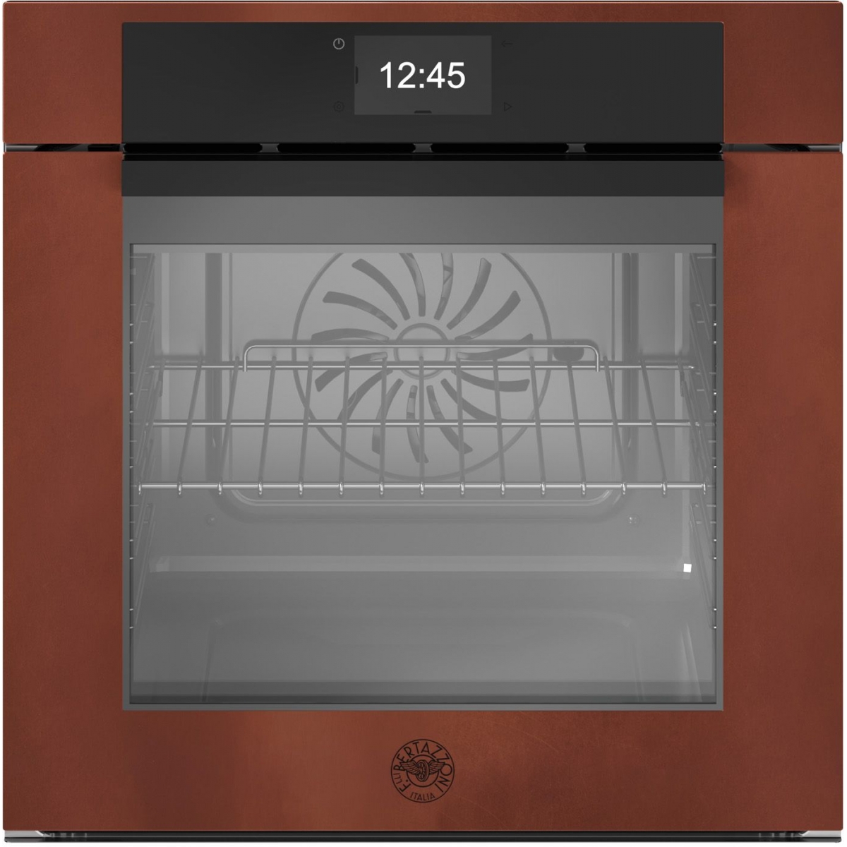Bertazzoni F6011MODVTC 60厘米 76公升 Modern系列 嵌入式蒸焗爐 (褐銅色) - 11功能，全蒸氣模式，自動水洗