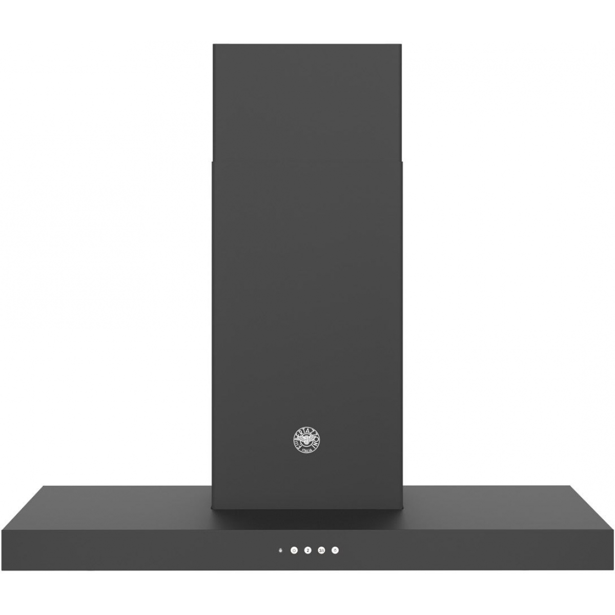 Bertazzoni KT90P1NEV 90厘米 Master系列 啞黑色煙囪式抽油煙機