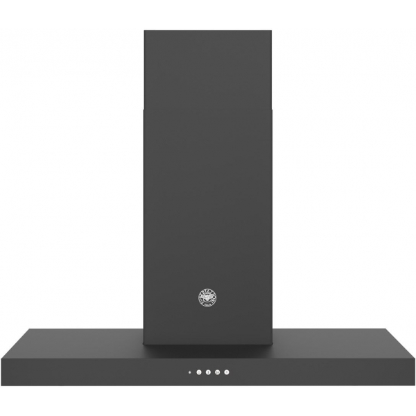 Bertazzoni KT90P1NEV 90厘米 Master系列 啞黑色煙囪式抽油煙機