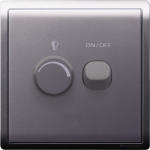 Schneider Electric 施耐德電氣 E8232RD450U_LS_G1 Pieno 450W 單位光暗掣連開關 (薰衣草銀)