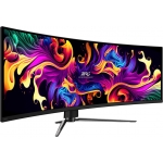 MSI MPG 491CQPX 49吋 QD-OLED DQHD 240Hz 曲面電競顯示器｜1800R 曲率、0.03ms 反應時間