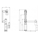 Richford RF6091 高身360°旋轉水龍頭 (智能顯溫)