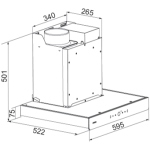 FOTILE 方太 EMG6018 60cm 煙囪式智能抽油煙機