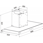 FOTILE 方太 EMG9008 90cm 煙囪式智能抽油煙機