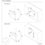 FOTILE HZK72-H1 72L 嵌入式蒸焗爐 | 3300W | 四合一功能