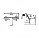Richford RF73013SG PVD 花灑龍頭 (拉絲金色)