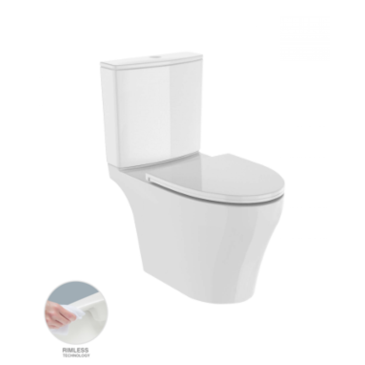 Rigel WC8056F 分體式雙渦流沖水座廁