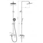 Richford RF23324C 雨淋花灑套裝