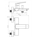 Richford RF23304C 浴缸＋花灑龍頭