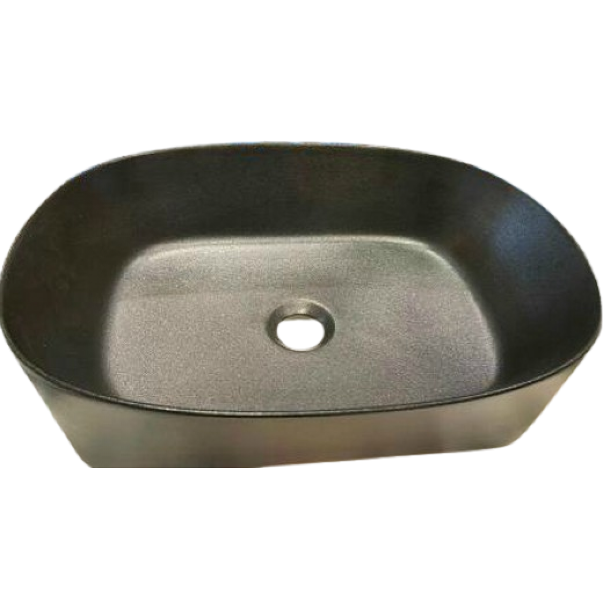 Richford BM691-BM 藝術面盆 (啞光浮點黑色)