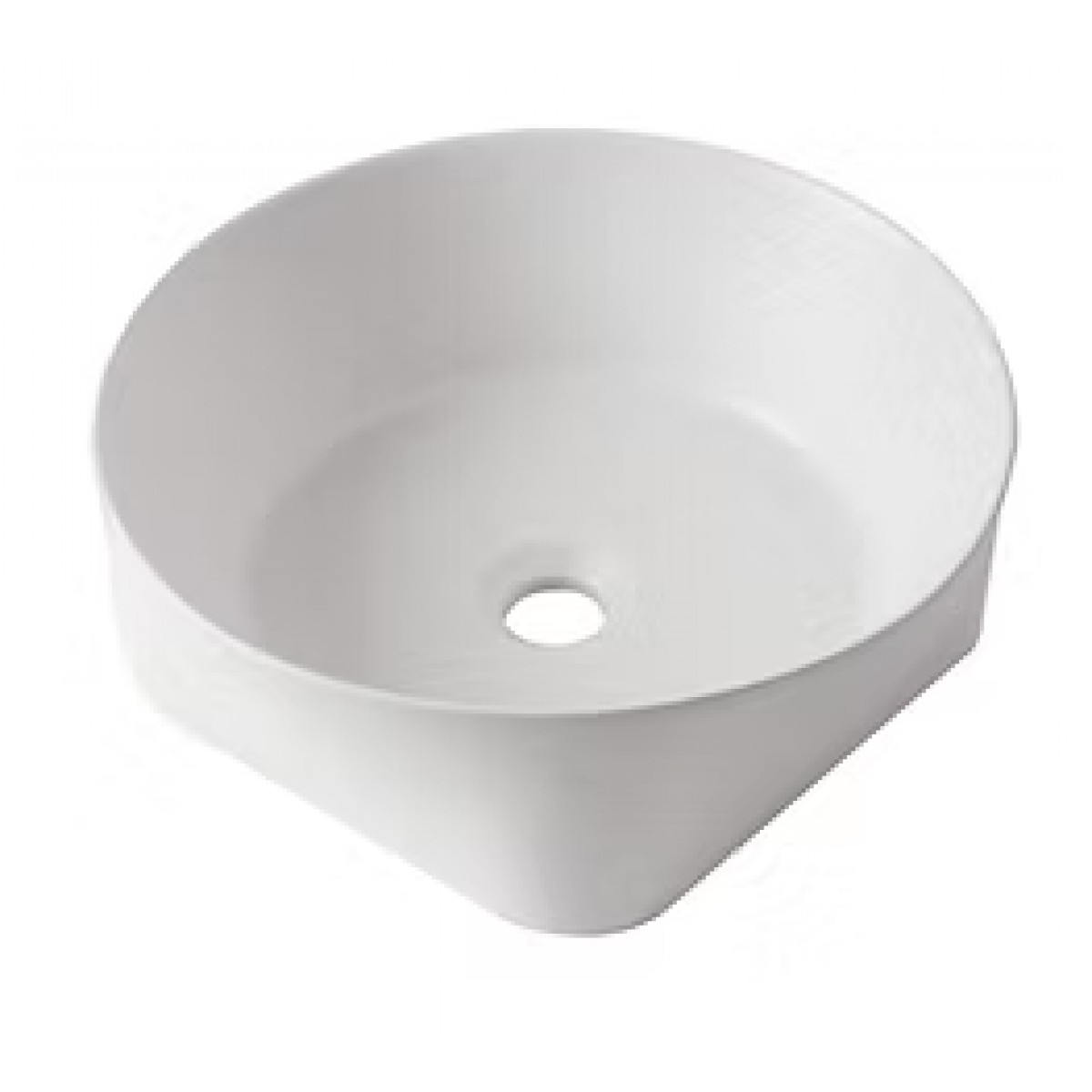 Richford BM692W 藝術面盆 (啞光浮點白色)