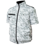 Thanko TKCV25S 3秒冷藏服 (風暴白) (短袖) (3L)