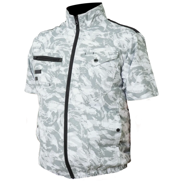 Thanko TKCV25S 3秒冷藏服 (風暴白) (短袖) (5L)