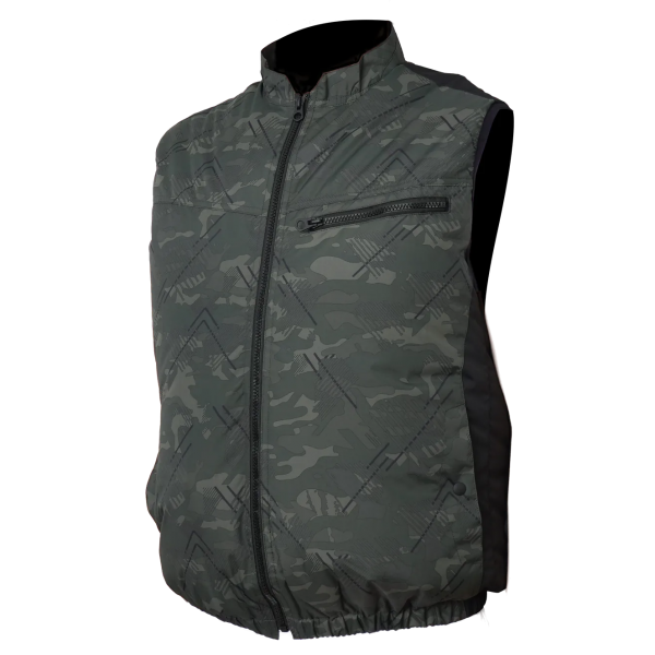 Thanko TKCV25S 3秒冷藏服 (迷彩綠) (背心) (5L)