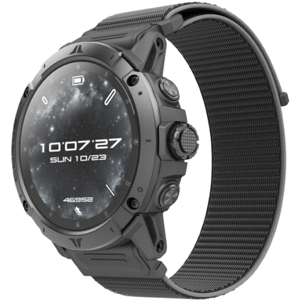 Coros VERTIX 2S GPS Adventure 手錶 (太空黑色) - 升級雙頻定位、長效續航、心率感應