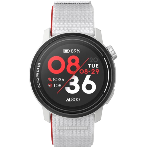 Coros PACE 3 多功能運動手錶 (白色) - 30克輕量、雙頻GPS、38小時續航