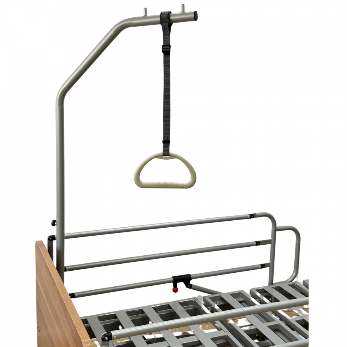 Healthy Living 盈康 馬騮架 (銀色，附手拉環) — 適用於Advanced Homy 床，堅固耐用，協助輕鬆起身