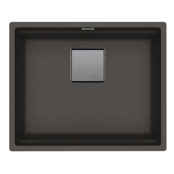 Franke KNG110-52 Kubus 2 花崗岩 檯底式單昇盆 - 時尚耐用，完美廚房配件 (隕石灰)