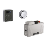 Kohler K-32325-NA + K-5557-CP Invigoration® Series 蒸汽淋浴設備