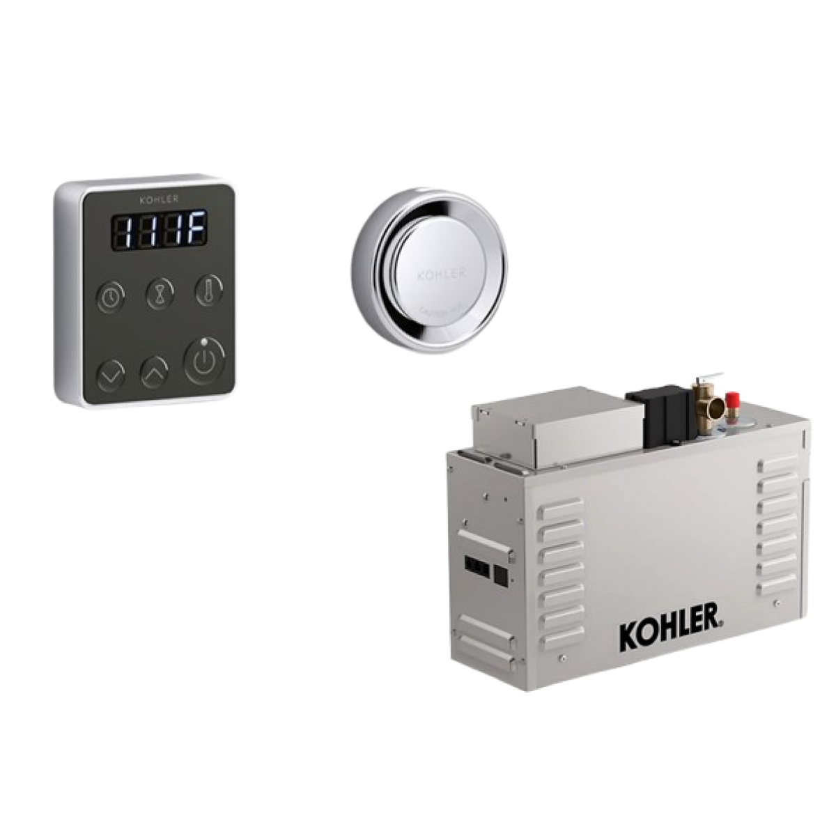 Kohler K-32324-NA + K-5557-CP Invigoration® Series 蒸汽淋浴設備 Kohler K-32324-NA + K-5557-CP Invigoration® Series 蒸汽淋浴設備