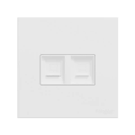 Schneider Electric 施耐德電氣 E8732RJS4_WE AvatarOn C RJ11 四線 兩位電話插座 (搪瓷白)