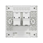 Schneider Electric 施耐德電氣 E8732RJS4_WE AvatarOn C RJ11 四線 兩位電話插座 (搪瓷白)
