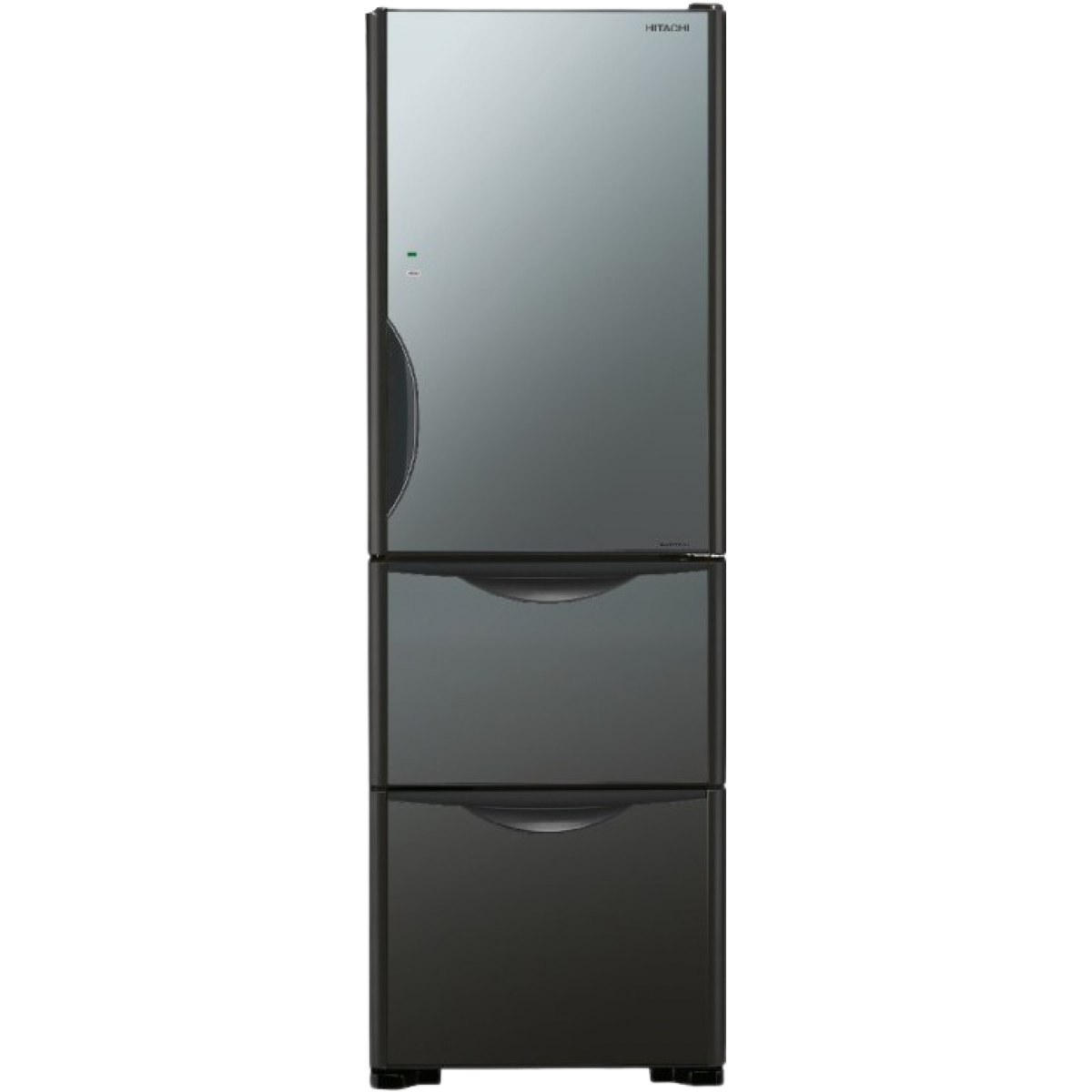 HITACHI 日立 HR3N6404DA-XHK 329公升 三門雪櫃 - 變頻壓縮機 1級能效 晶鑽鏡面