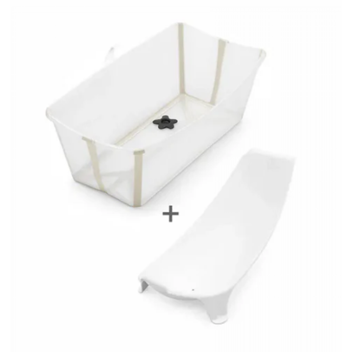 Stokke® STK531512 Flexi Bath® 摺疊式浴盆連初生嬰兒浴架套裝 (禮盒裝) (沙米色)
